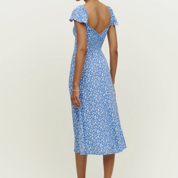 Reformation Baxley Dress in Marie - Picture 3 of 7